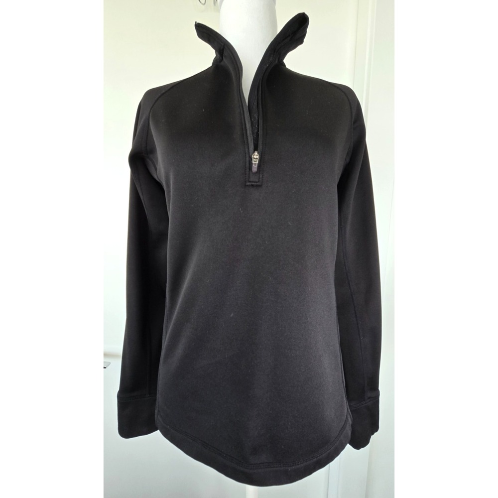 Vintage MEC Made in Canada Baselayer 1/4 Zip Black Long Sleeves Gorpcore Luxury